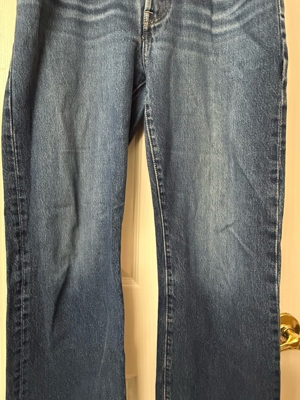 Levi's 501 Big E button fly Women’s Blue Denim Jeans - Classic Straight Fit - Picture 2 of 10